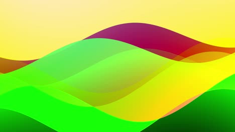 abstract colorful liquid gradient wavy seamless loop background