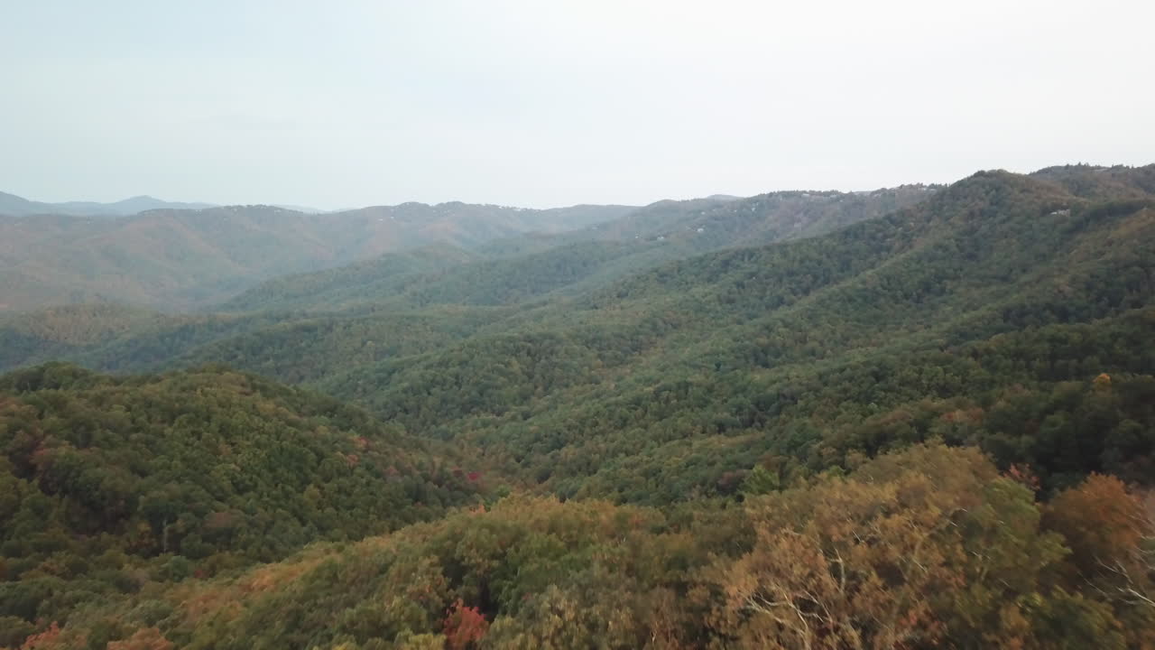 boone nc, colores de otoño de blowing rock nc en el área justo al sur de blowing rock