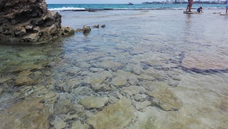 Gimbal's-Upward-Motion:-Revealing-Caribbean's-Crystal-Clear-Waters-and-Expansive-Blue-Horizon