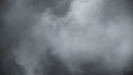 Immersive mesmerising magic horror-show spooky Halloween smoke cloud VFX insert element in 4k slow-motion