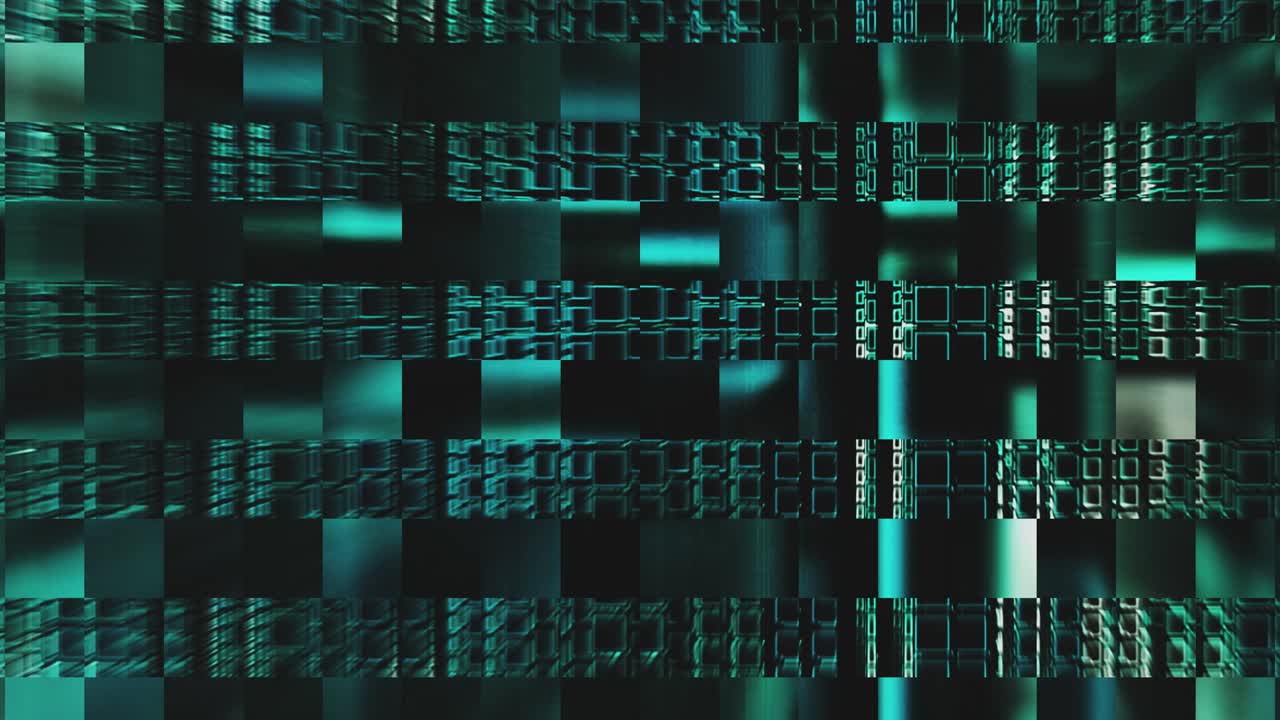 kaleidoscopio en movimiento. gráficos en movimiento de 4k