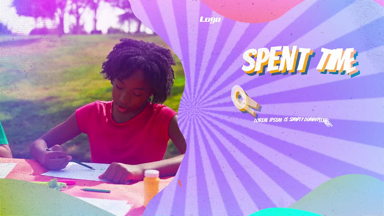 Kids summer camp promo for fun activities events and family friendly videos