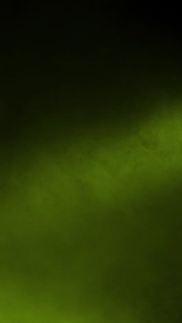 yellow smoke cloud on black background