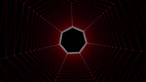 abstract seamless tunnel motion background 4k