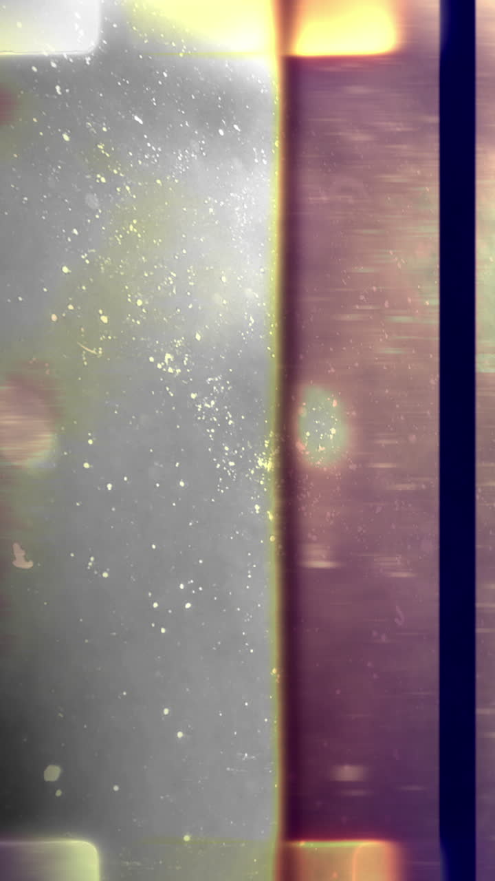 Superposición abstracta de grano de película vintage y fugas de luz.