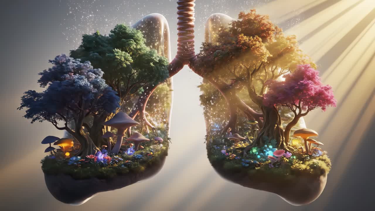 Surreal Lungs of Nature