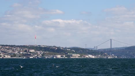 istanbul bridge skyline