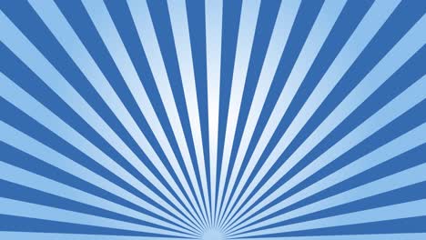 líneas azules radiantes y azules claras giran alrededor de la parte inferior del fondo.