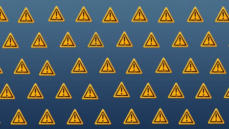 animation of yellow moving drops over blurred background