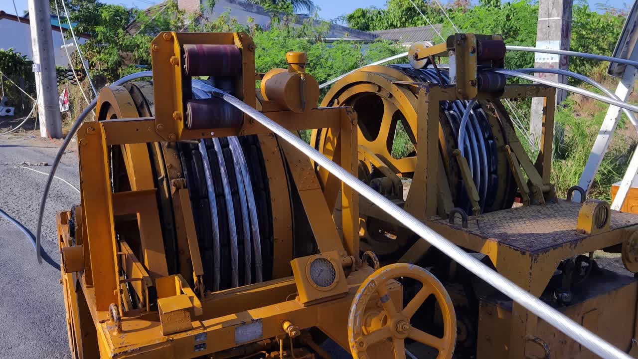 colocación y instalación de cables