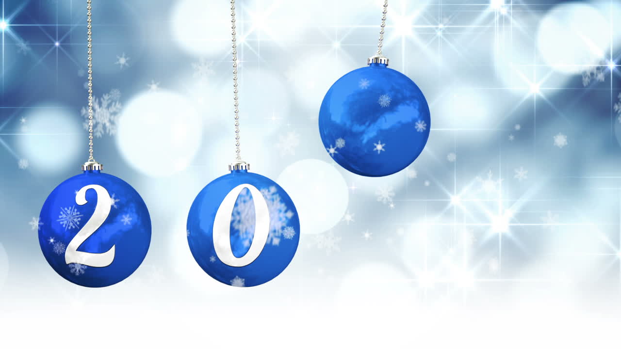 매달린 baubles 스펠링 밖으로 2015