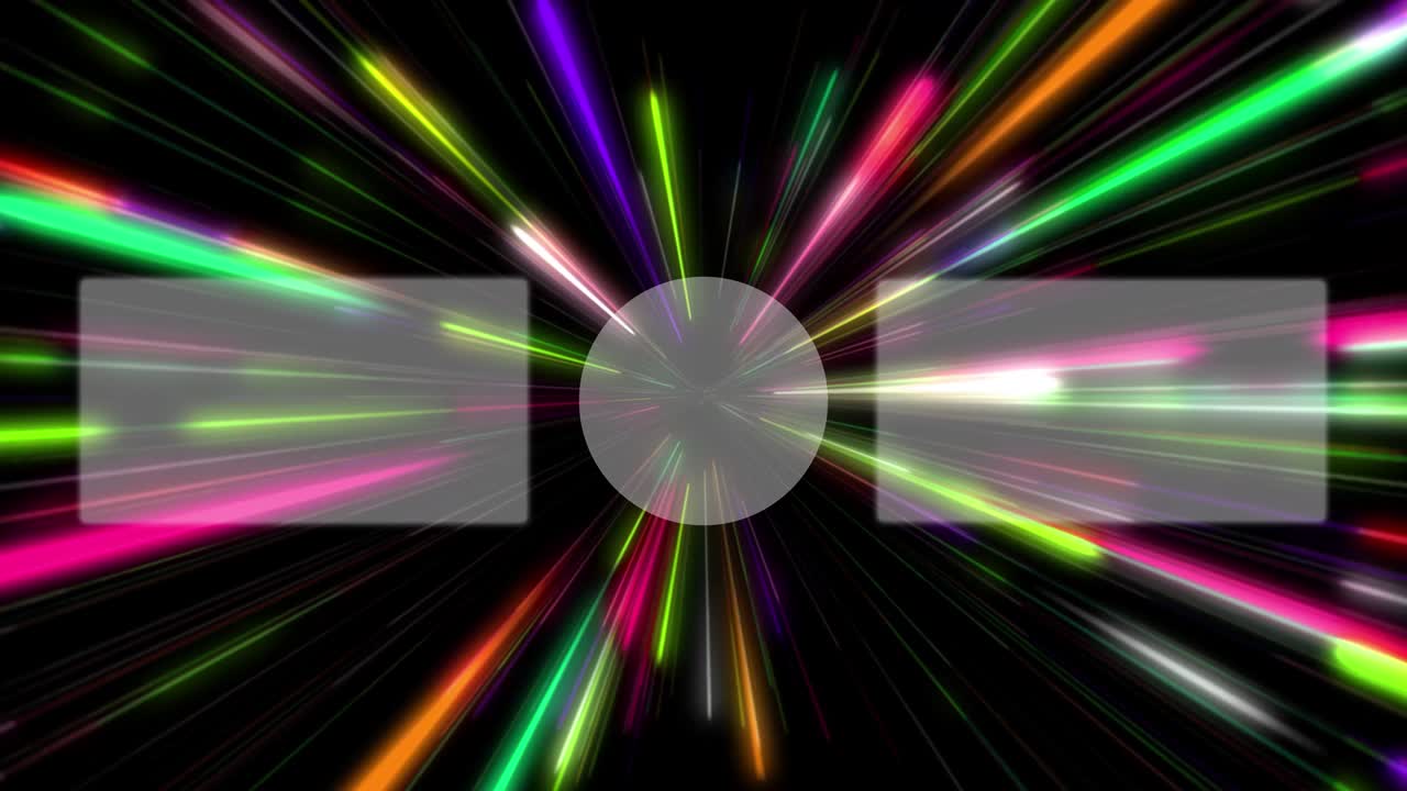 레이 워프 엔드 카드 엔딩 스크린 모션 그래픽