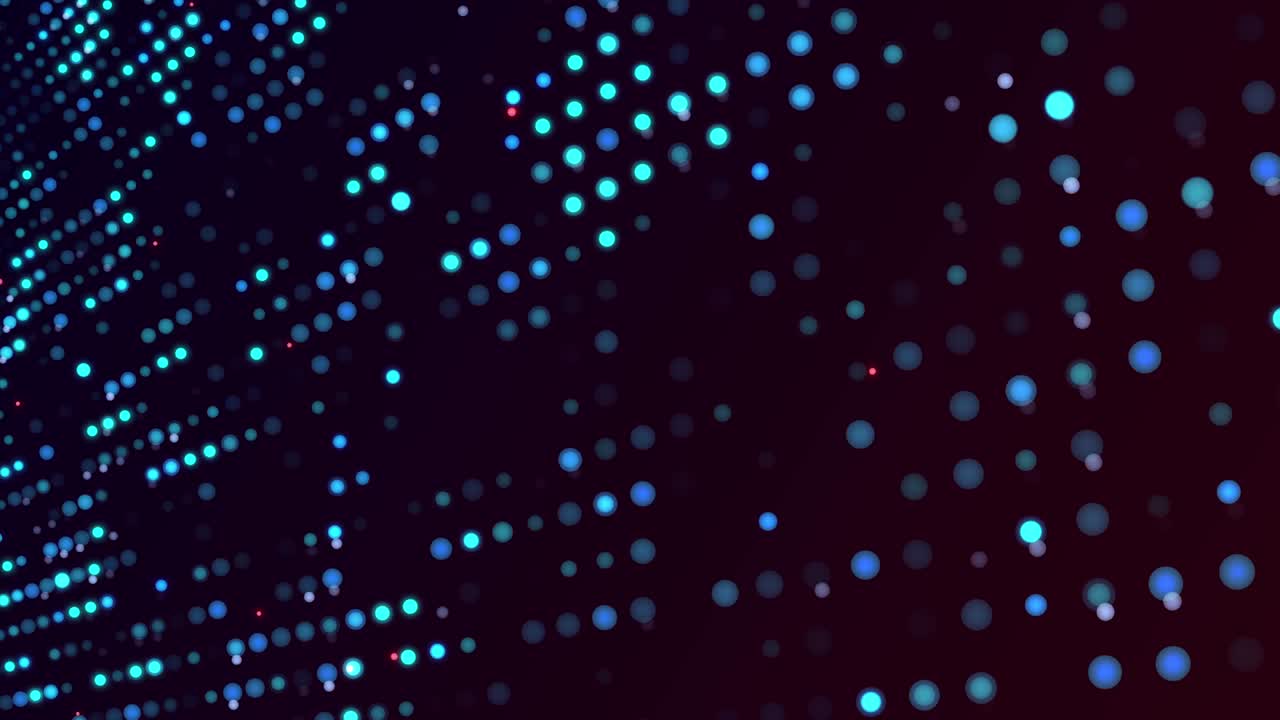 futuristic blue stream data, communication flying, digital technologic animation