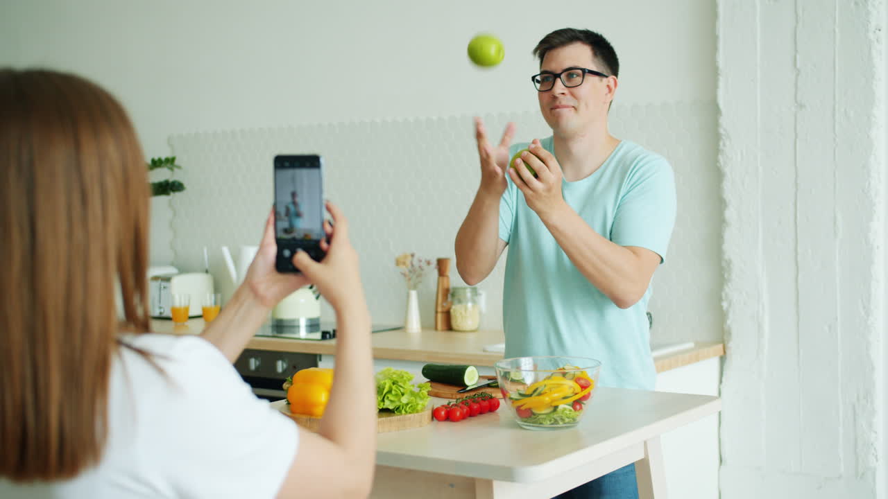 Funny Food Photography in the Kitchen