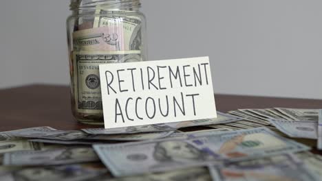 concept of having a retirement account with money in it