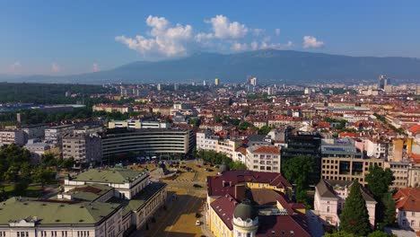 sobrevuelo de sofía, bulgaria