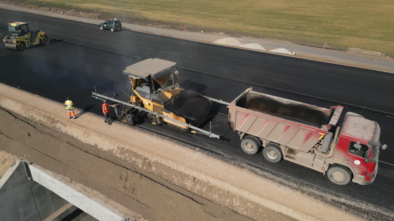 Highway Road Construction and Asphalt Paving