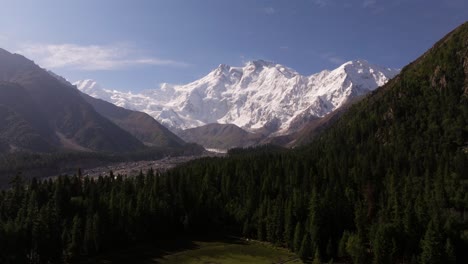 Majestic Snow-capped Mountain Range in Pakistan