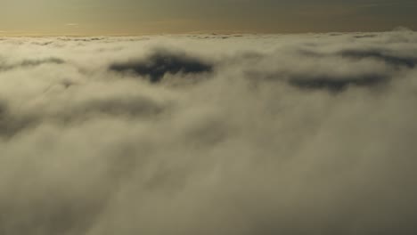 drone aerial view of clouds