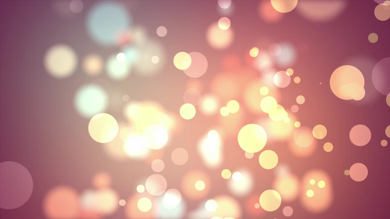 4K Abstract Background Particles for Purple Loop