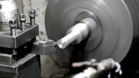 trabajo de máquinas de torno de la industria