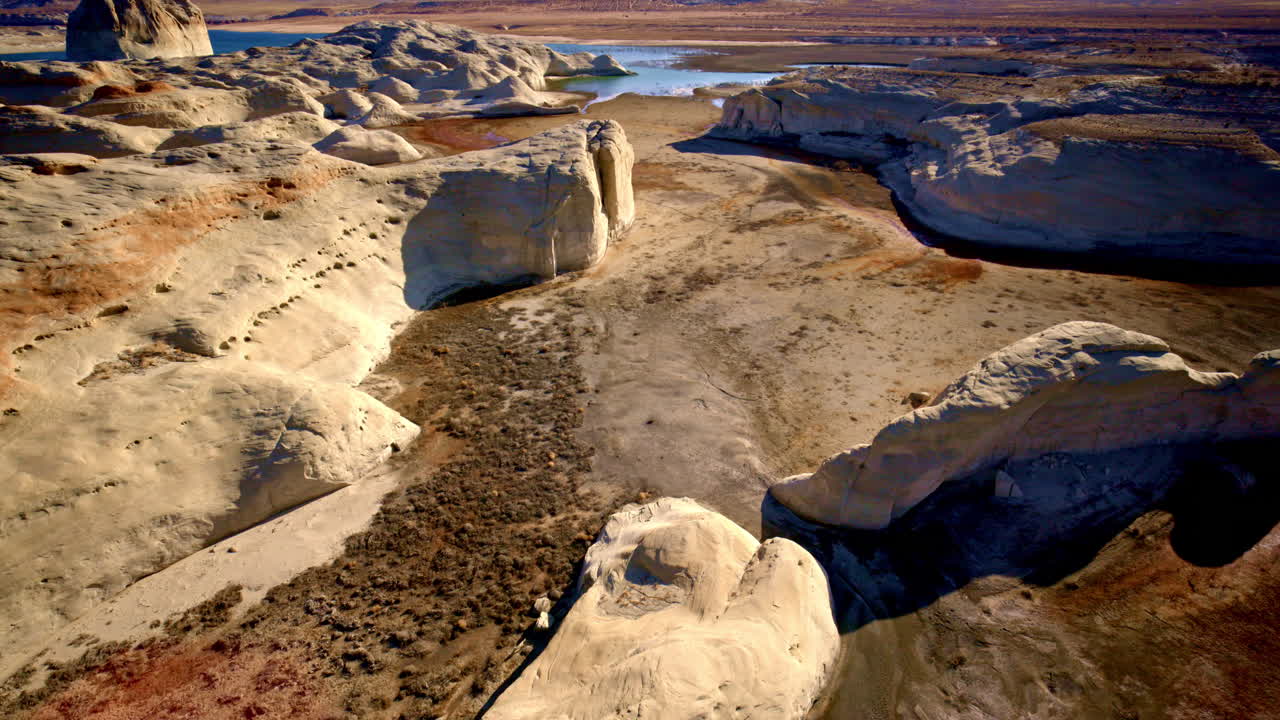 Aerial footage reveals the fantastical forms and rich palette of the American Southwest.