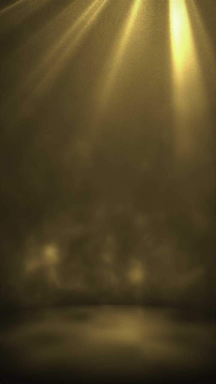 Warm Golden Light Beams Cinematic Background Animation
