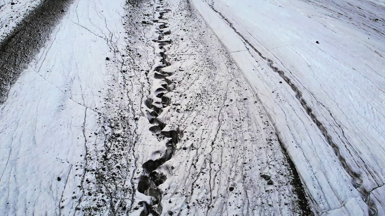 Footprints in Snow and Ice