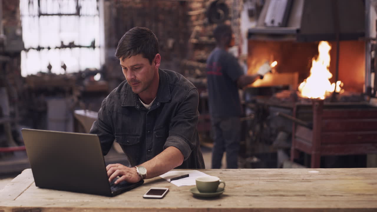 The business side of steel works