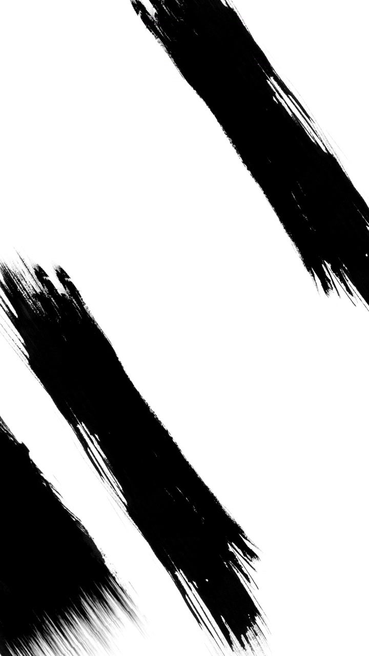 Monochrome ink scratch texture black empty center brush marks rough distressed edges cinematic