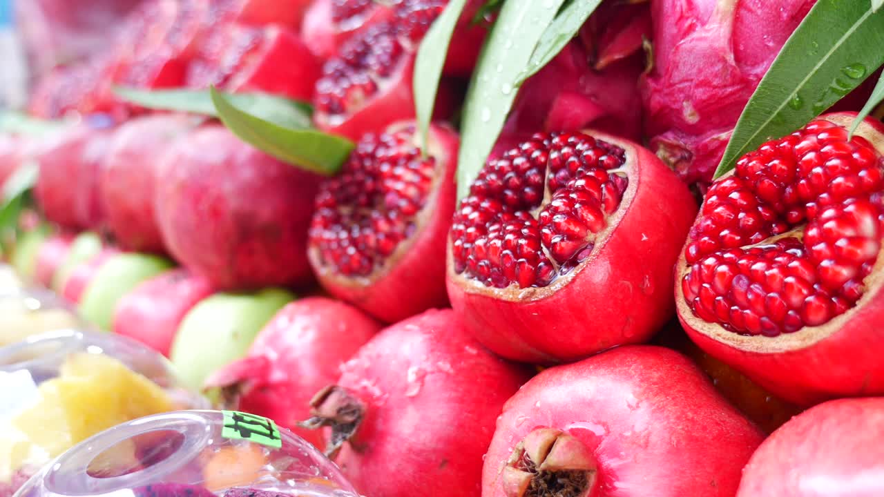Pomegranate and Fruits
