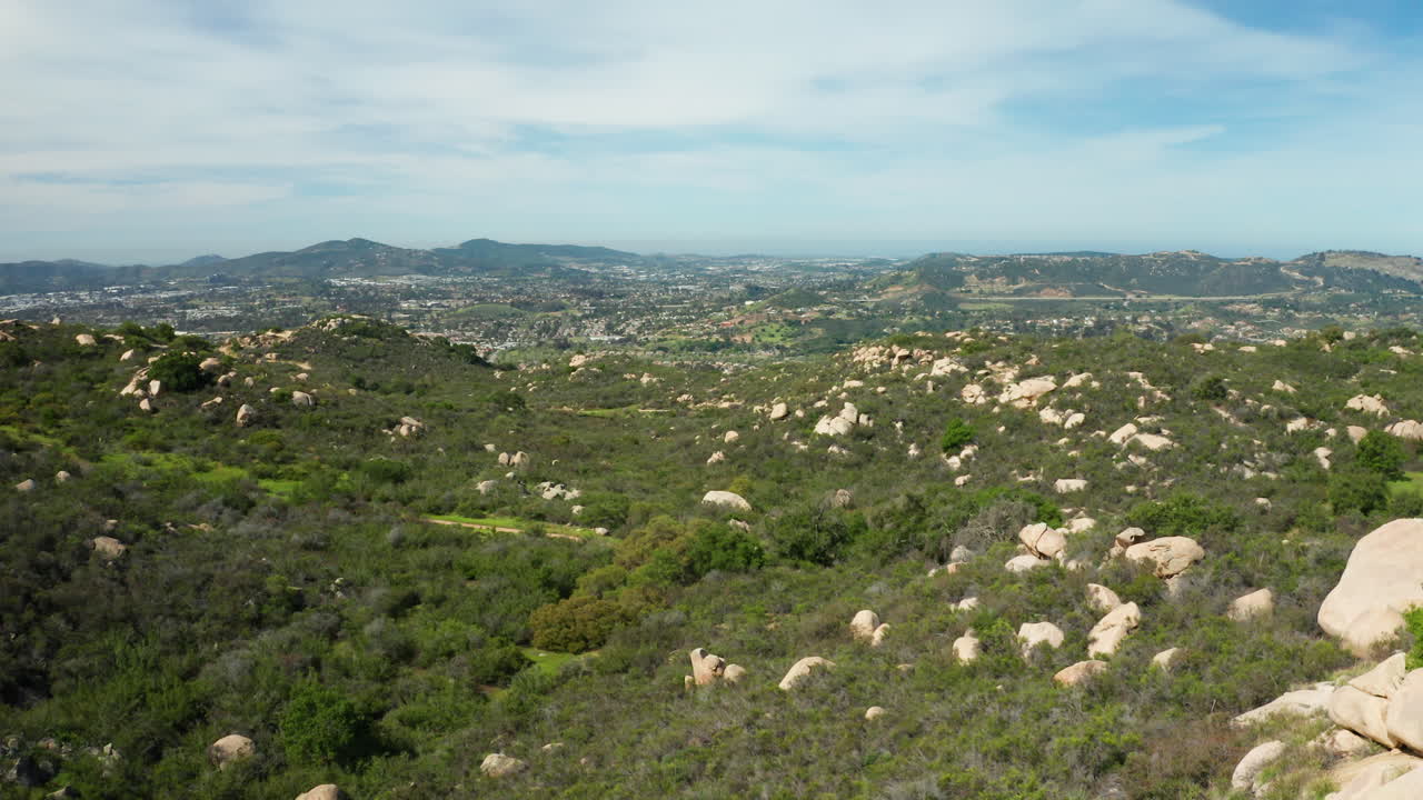 Aerial of Daley Ranch in Escondido