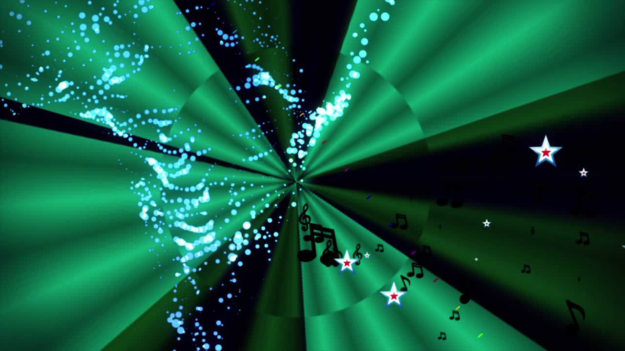 음악 스트럼 빈티지 vj 루프