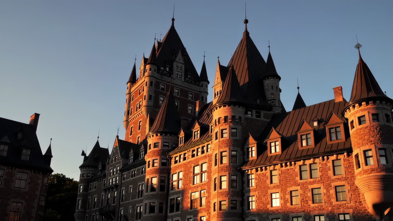 Citadelle of Quebec at Sunset