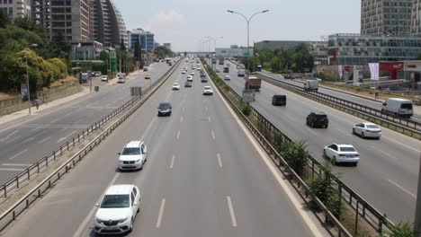 Tráfico-De-La-Ciudad-De-La-Carretera