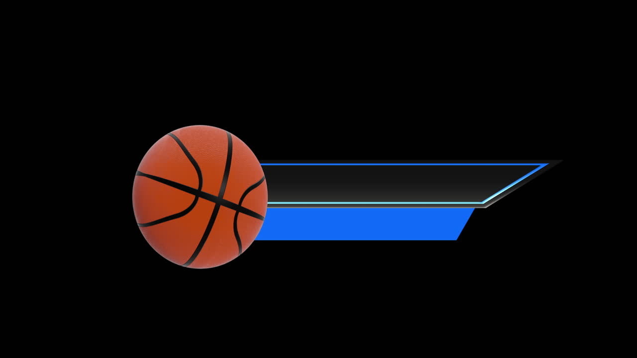 Digital animation of Sports Breaking News Broadcast