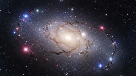 a beautiful galaxy in outer space
