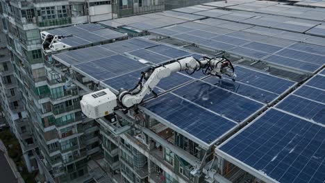 innovative robotic system for cleaning and maintaining solar panels on high-rise buildings: a game changer for renewable energy efficiency