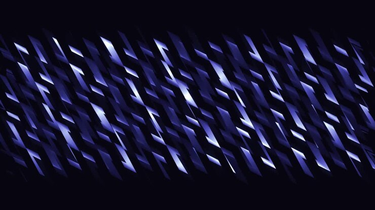 Abstract Blue Geometric Background