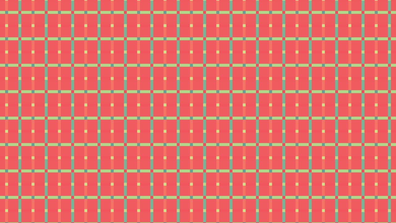 다채로운 플레이드 패턴