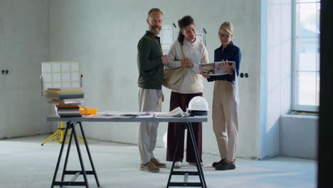 interior design consultation for a new home renovation