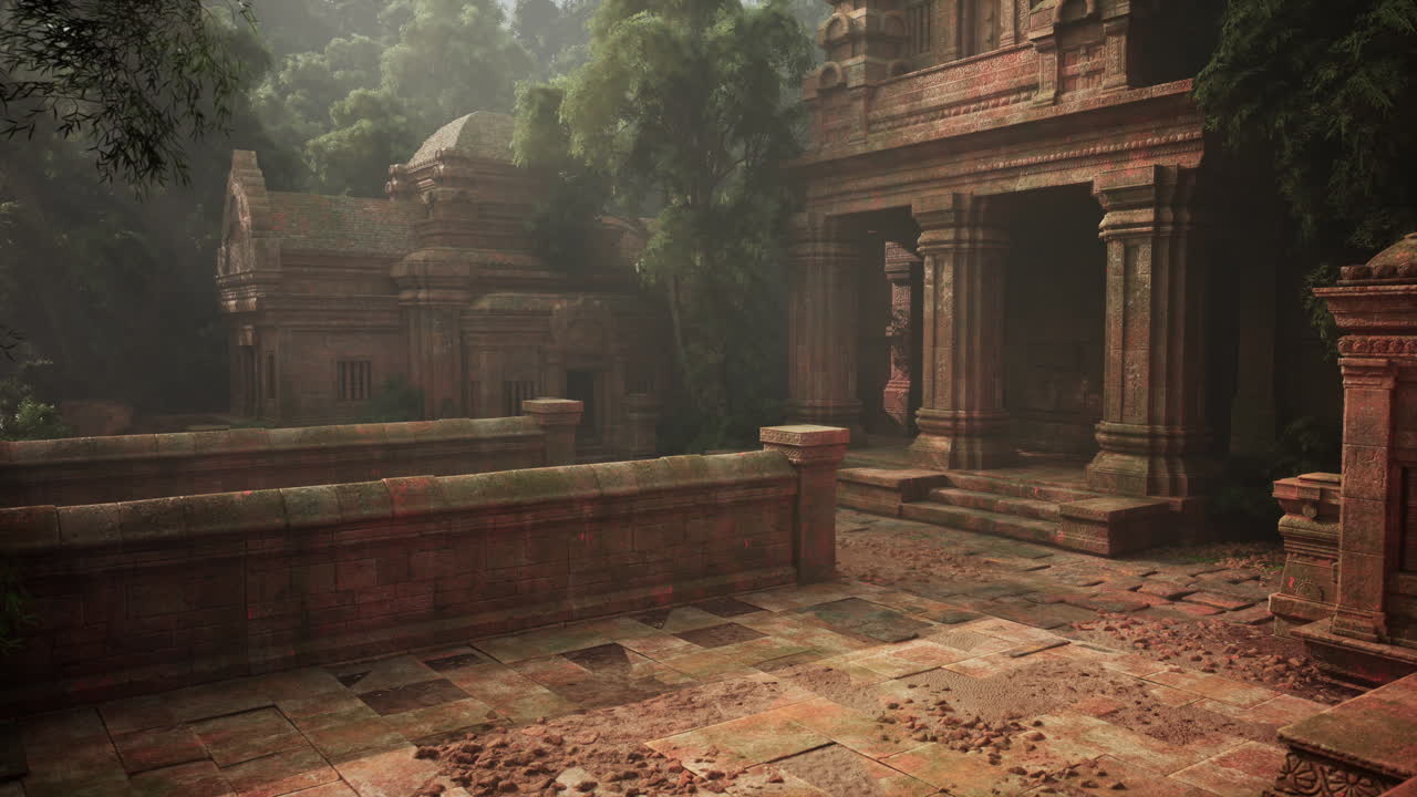 edificio de piedra con columnas y pilares