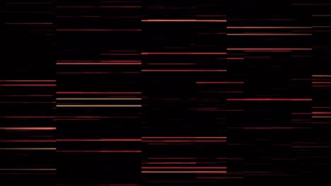 animación digital de rastros de luz roja que se mueven contra un fondo negro
