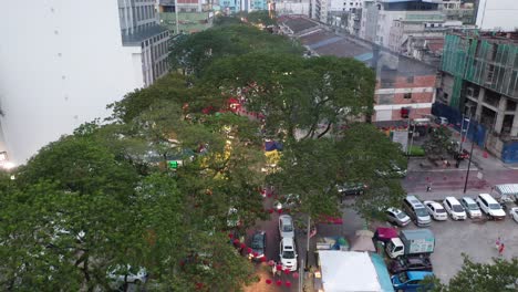 night market street scene