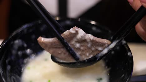 savoring a traditional hong kong dish