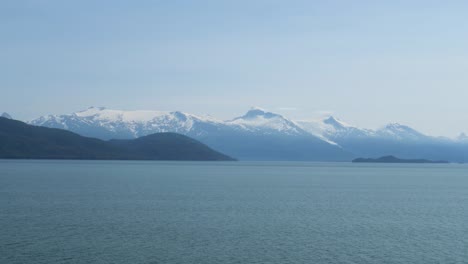 landscape in summertime around juneau, alaska.