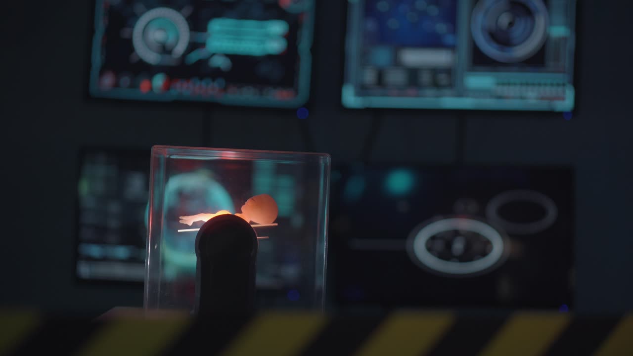 Futuristic Laboratory Experiment