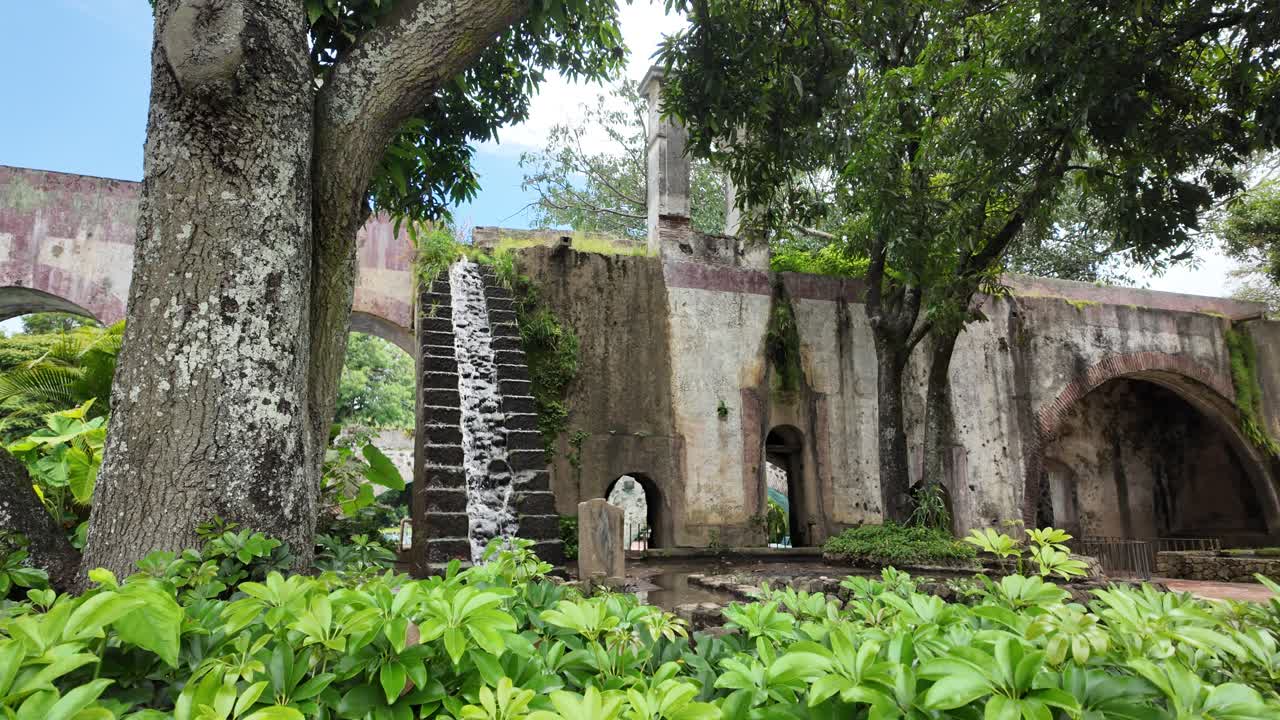 Slider Shot Of Stunning Hacienda Resort In Cocoyoc Morelos , Mexico