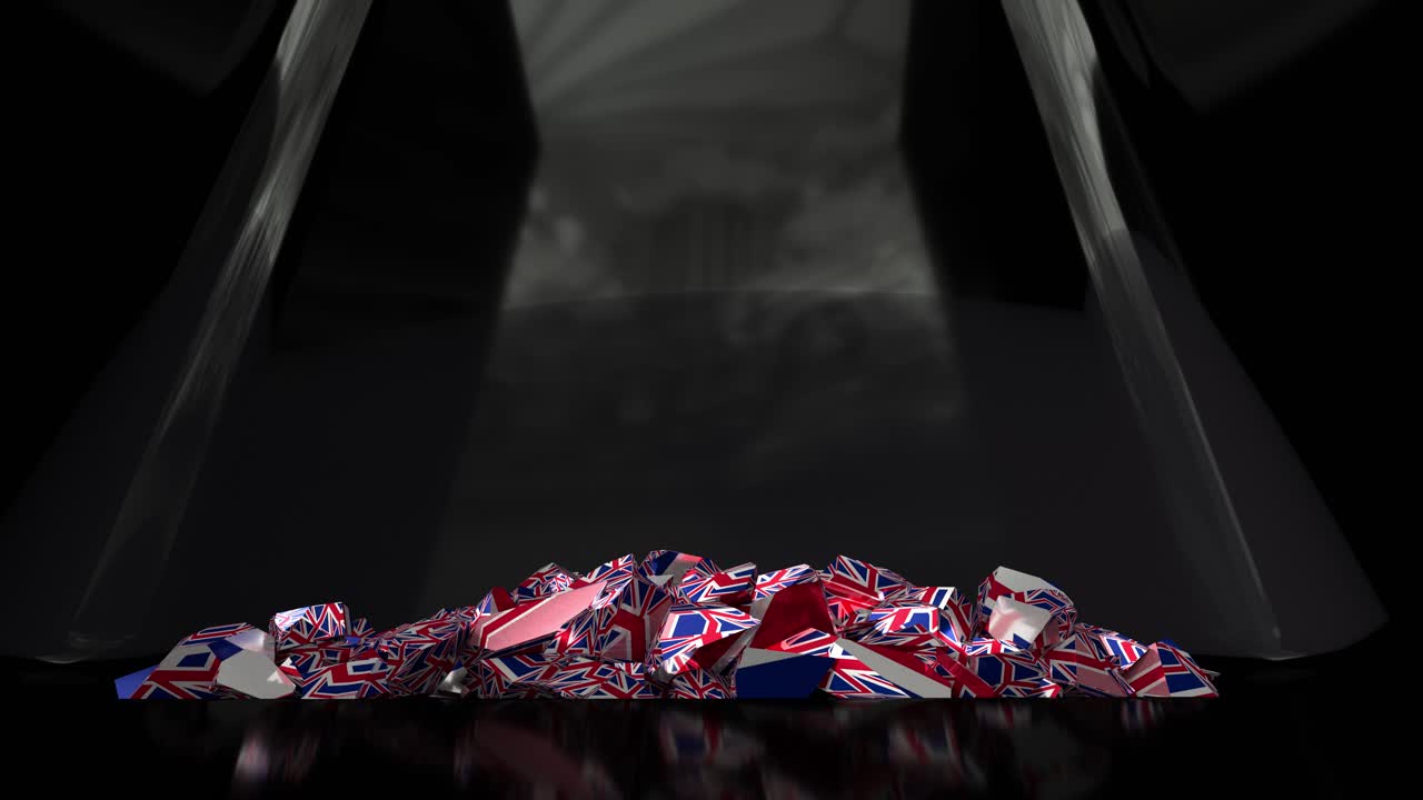 영국 발 붕괴 영국 영국 영국 영어 4k