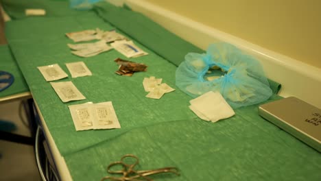 surgical tools and supplies